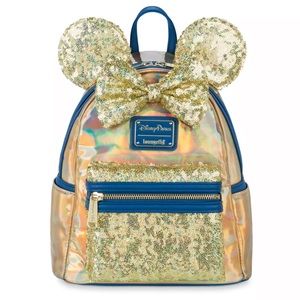 Walt Disney World 50th Anniversary EARidecsent Mini Loungefly Backpack
